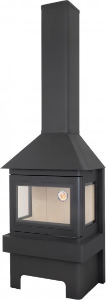 Камин ЭкоКамин ПРАГА три стекла