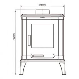 Печь-камин NordFlam Adria