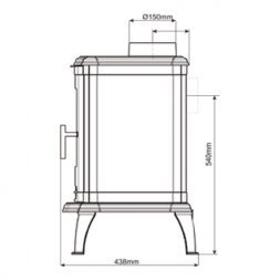 Печь-камин NordFlam Adria