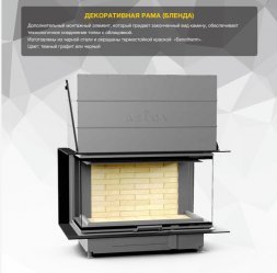 Каминная топка Астов П2С 800