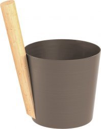 Шайка EVEREST 5л, алюминий PLATINUM (TG-45)