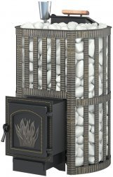 Дровяная печь для бани Везувий Ураган Ковка 22 (271)