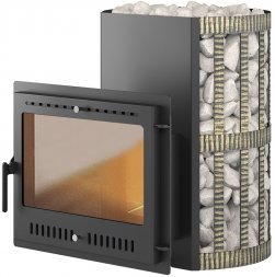 Печь Везувий Скиф Ковка 22 Панорама "М" 2022