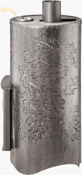 Дровяная печь для бани Ферингер Уют-18 в кожухе с закрытой каменкой до 18 м