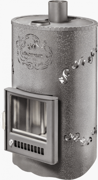 Дровяная печь для бани Ферингер Уют-18 в кожухе с закрытой каменкой до 18 м