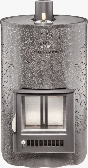 Дровяная печь для бани Ферингер Уют-25  в кожухе с закрытой каменкой до 25 м