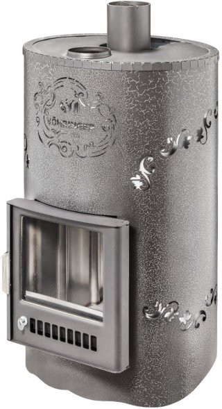 Дровяная печь для бани Ферингер Уют-25  в кожухе с закрытой каменкой до 25 м