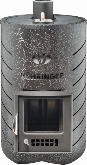 Дровяная печь для бани Ферингер Уют-25  в кожухе с закрытой каменкой до 25 м