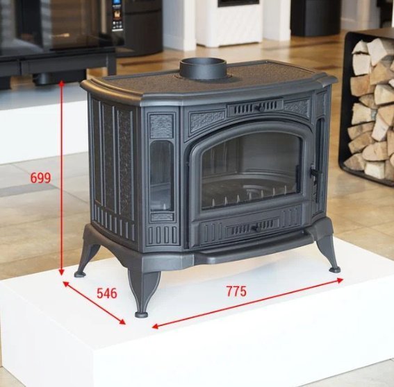 Печь-камин Kratki Koza K9