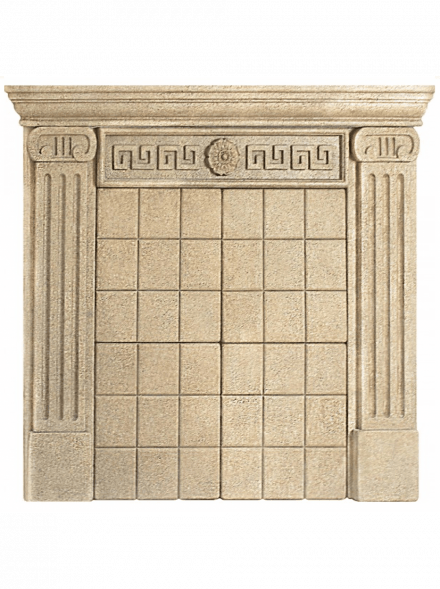 Банный портал "Колонна" (Песочный)