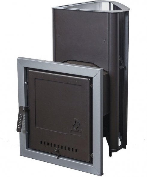 Печь для бани Варвара Бермуда угловая левая