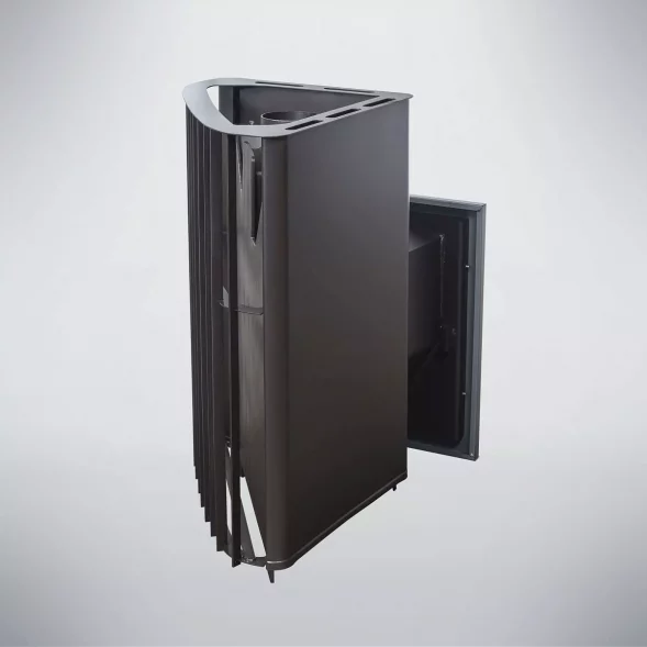 Печь для бани Варвара Бермуда угловая левая