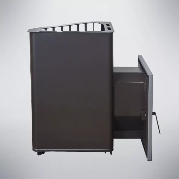 Печь для бани Варвара Бермуда угловая левая