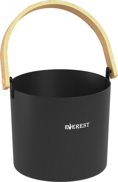 Ведро EVEREST 5л, алюминий BLACK (TG-44)