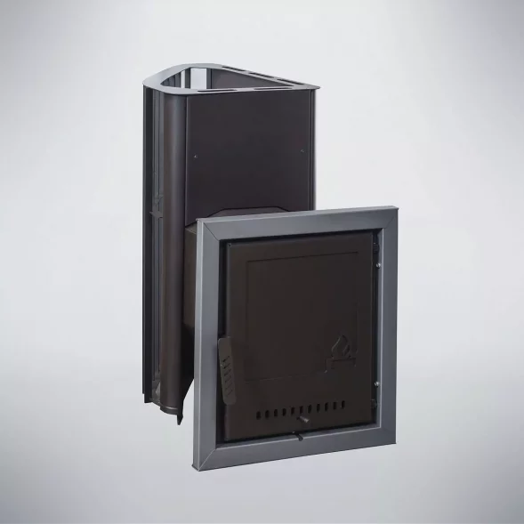 Печь для бани Варвара Бермуда угловая правая