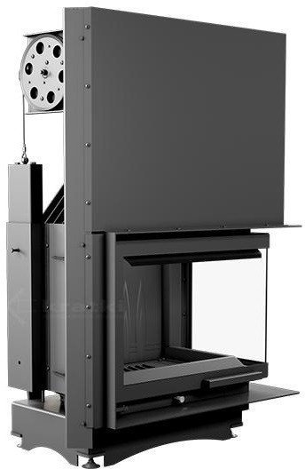 Топка Kratki MAJA/P/BS/G, Г-образное стекло справа, гильотина