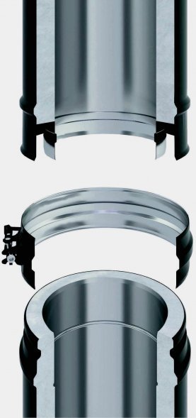 Отвод 90 гр. Schiedel Permeter 25