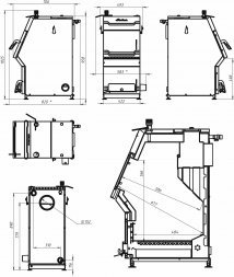 Отопительный котел Ермак Stoker Pro 25