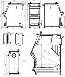 Отопительный котел Ермак Stoker Pro 32