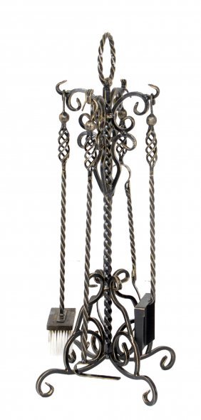Каминный набор Везувий Кованный N110