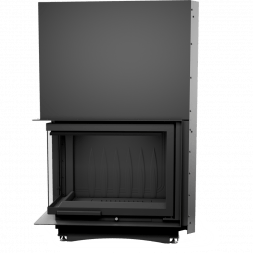 Топка Kratki AMELIA/L/BS/G, Г-образное стекло слева, гильотина