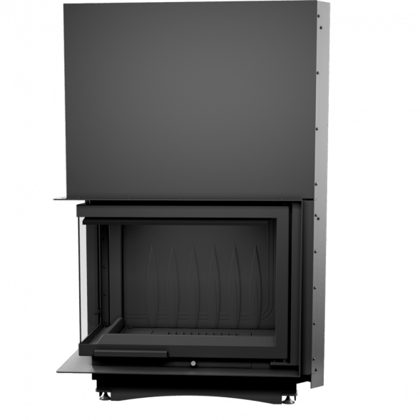 Топка Kratki AMELIA/L/BS/G, Г-образное стекло слева, гильотина