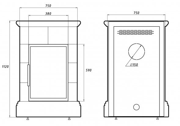 Печь-камин Eysen Tahoe