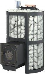 Дровяная печь для бани Везувий Ураган Стандарт 28 (ДТ-4)