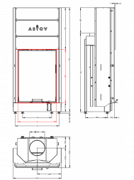 Каминная топка Астов ПС 6590