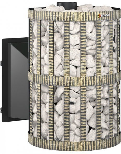 Дровяная печь для бани Везувий Скиф Ковка 22 (205) 2022