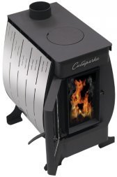 Печь воздухогрейная НМК Сибирячка 6 кВт. Кожух из нержавеющей стали