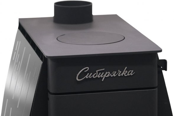 Печь воздухогрейная НМК Сибирячка 9 кВт. Кожух из нержавеющей стали