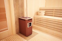 Печь для бани и сауны Теплодар Кузбасс 20 ТК Панорама