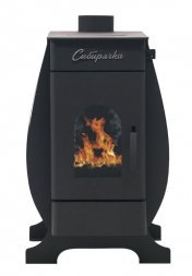 Печь воздухогрейная НМК Сибирячка 12 кВт. Кожух из нержавеющей стали