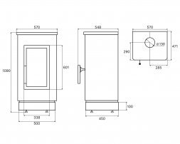 Печь-камин Eysen Silverado