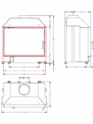 Каминная топка Астов ПС 800