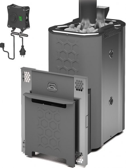 Газовая печь для бани Теплодар Эльма - 20 ЛГР