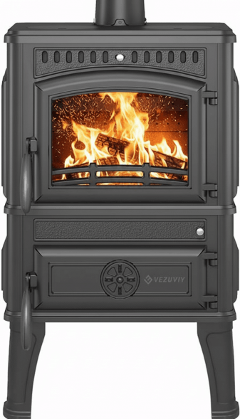 Печь-камин Везувий LV-12 S &quot;Антрацит&quot;