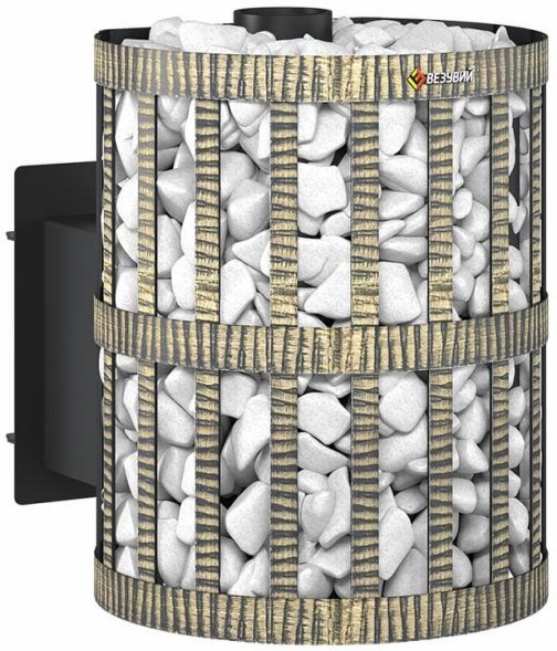 Дровяная печь для бани Везувий Скиф Ковка 16 (210) &quot;М&quot;