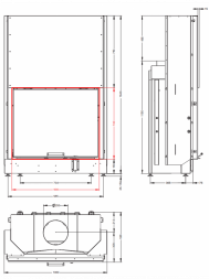 Каминная топка Астов ПС 9074