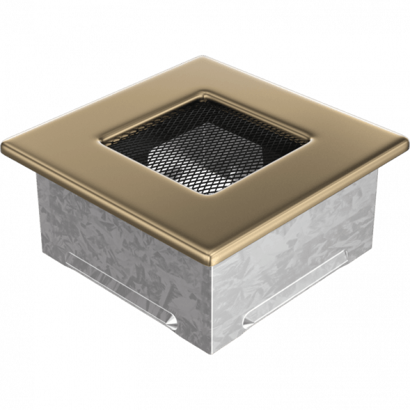 Вентиляционная решетка Kratki позолота