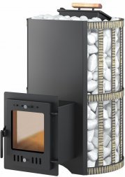 Печь Везувий Скиф Ковка 16 (210) с закрытой каменкой