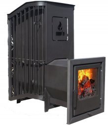 Печь для бани Варвара Терма Каменка удлиненная