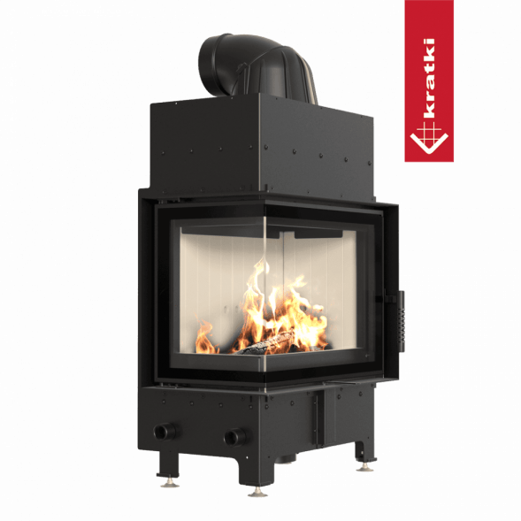 Топка Kratki PRO FLOKI/S/L угловое стекло слева