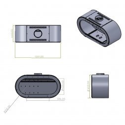 Печь-камин Eysen Sahara X настенный