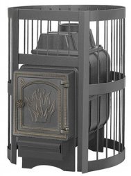 Банная печь Везувий Легенда Ковка 28 (ДТ-4) без выноса