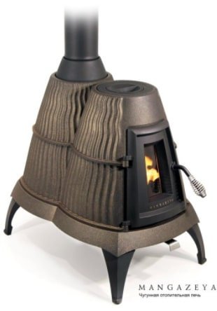 Чугунная отопительная печь TMF Мангазея