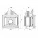Каминная топка Kaw-Met W10