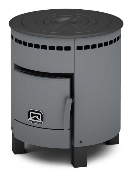 Отопительная печь Теплодар Печурка с набором чугунных колец