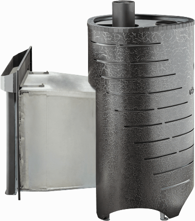 Дровяная печь для бани Ферингер Макси до 38 м³